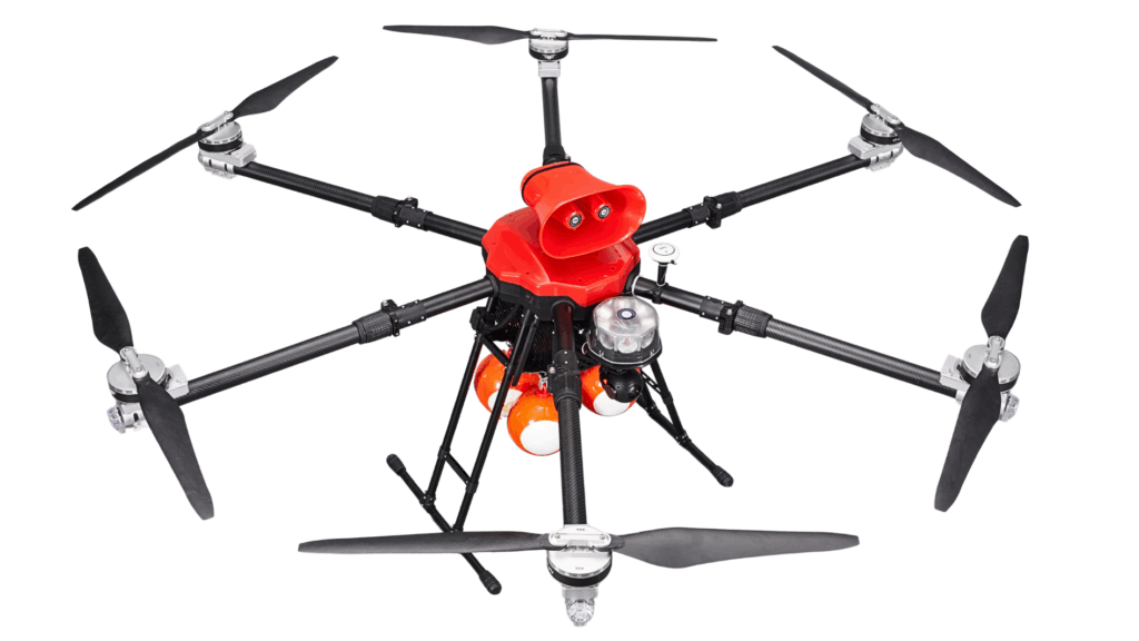 HEXAROTOR FIREFIGHTING UAV