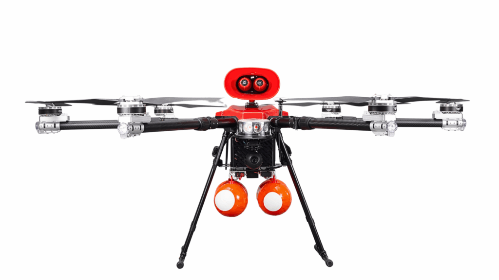 HEXAROTOR FIREFIGHTING UAV