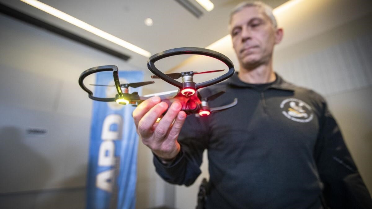 LOS ANGELES TRIỂN KHAI MÁY BAY KHÔNG NGƯỜI LÁI ĐẾN HIỆN TRƯỜNG TỘI PHẠM