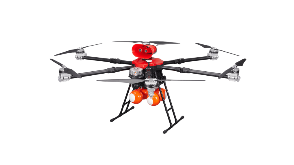 HEXAROTOR FIREFIGHTING UAV