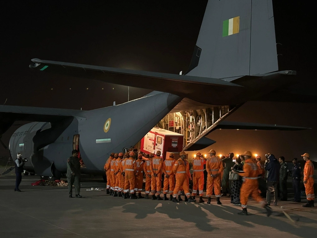 UAV GÓP SỨC VÀO HOẠT ĐỘNG CỨU TRỢ SAU ĐỘNG ĐẤT TẠI MYANMAR