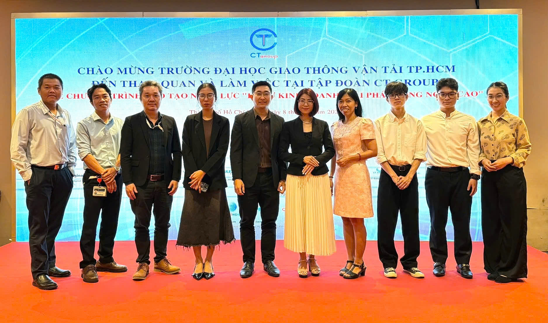 CT GROUP BẮT TAY TRƯỜNG ĐẠI HỌC GIAO THÔNG VẬN TẢI TP.HCM ĐÀO TẠO KỸ SƯ UAV, CỬ NHÂN KINH DOANH GIẢI PHÁP CÔNG NGHỆ